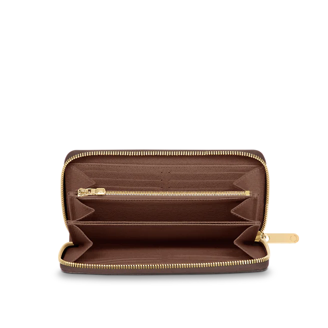 LOUIS VUITTON Zippy Wallet Long Wallet 2-Piece Set Value N41661+N41660 - Image 2